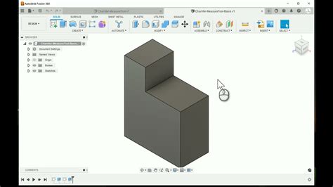 fusion 360 measure tool.